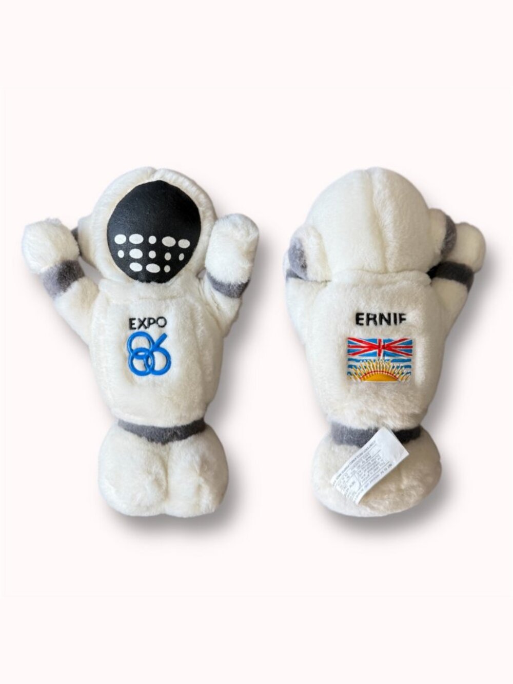 1986 Expo Ernie Worlds Fair Vancouver collectible plushie